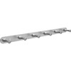 DGYB Coat Rack Wall Mount 6 Brushed Nickel Coat Hooks