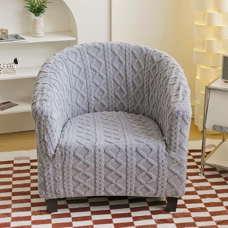 Eco-Ancheng Chair Cover Club Chair Slipcover Stretch Barrel Chair Covers