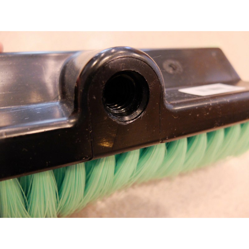 Carlisle Flo-Pac 36129775 - 10" Flo-Thru Vehicle Wash Brush w/