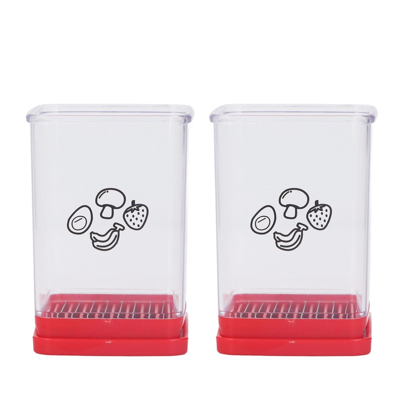 Fruit and Vegetable Speed Cutter with Push Plate Stainless Steel