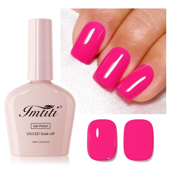 Imtiti Rose Gel Nagellack, 1 Stück Jelly Rose Red Soak