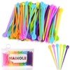 Haikole Pieces Brush Roller Pick 180 PCS Plastic Roller Pick