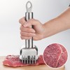 304 Stainless Steel Meat Tenderizer for Steak, Pork Chop, Pork