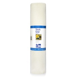 Magic Cover Thick Grip Liner For Drawer, Shelf, Counter Tops and Surface Setting - White - 12''x5'
