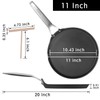 MsMk 11 inch Nonstick Crepe Pan, Titanium and Ceramic Nonstic