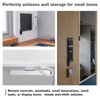 2-Pack Magnetic Remote Control Holders with Spring Ropes - Safely