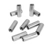10Pcs Coupling Nut Female Thread Round Rod Connector 304 Stainless
