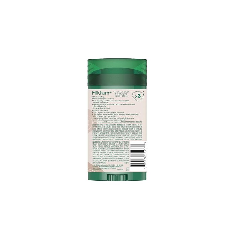Mitchum Natural dry solid men