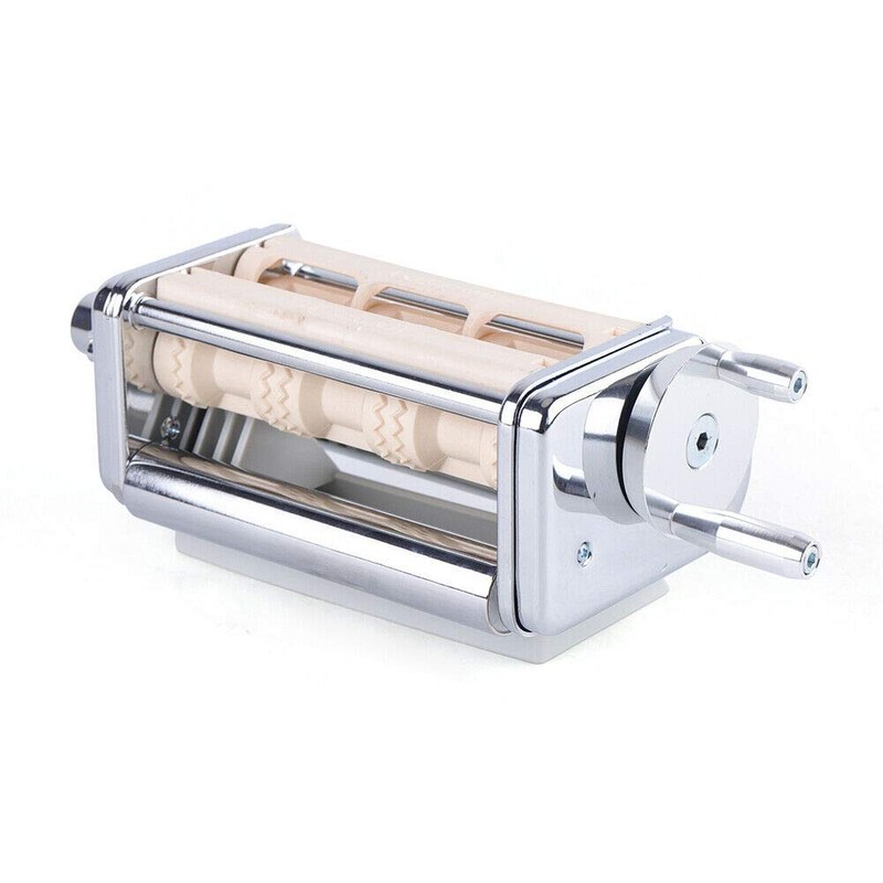 FIKNEE Stainless Steel Ravioli Maker, Ravioli Maker Ravioli Cutter Attachment