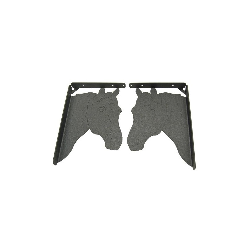 Innovative Fabricators, Inc. Horse Head Shelf Brackets (Set of 2)