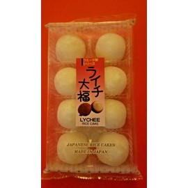 YUKI & LOVE 3 PACK LYCHEE JAPANESE RICE CAKES MOCHI DAIFUKU ICHIGO 7.4OZ EACH