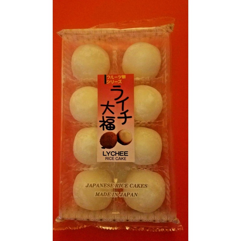 YUKI & LOVE 3 PACK LYCHEE JAPANESE RICE CAKES MOCHI