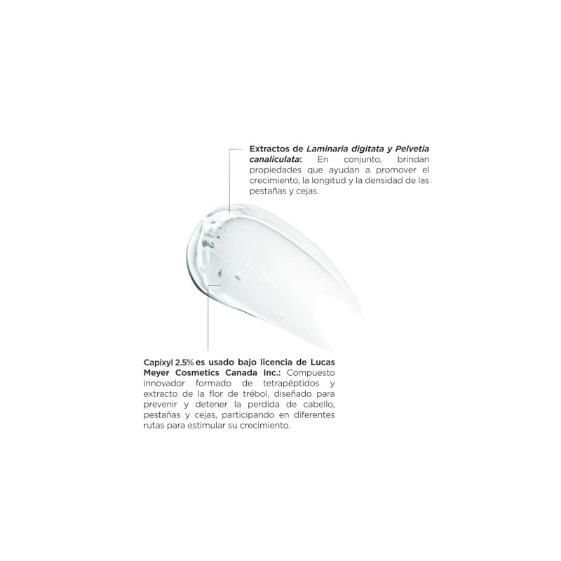 Reve Dermatologique Capilarium Lashes Eyelash Brow Growth Gel with Capixyl