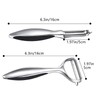 Vegetable Peeler Swivel Potato Peelers, Multifunction Peeler Set, Sharp Stainless