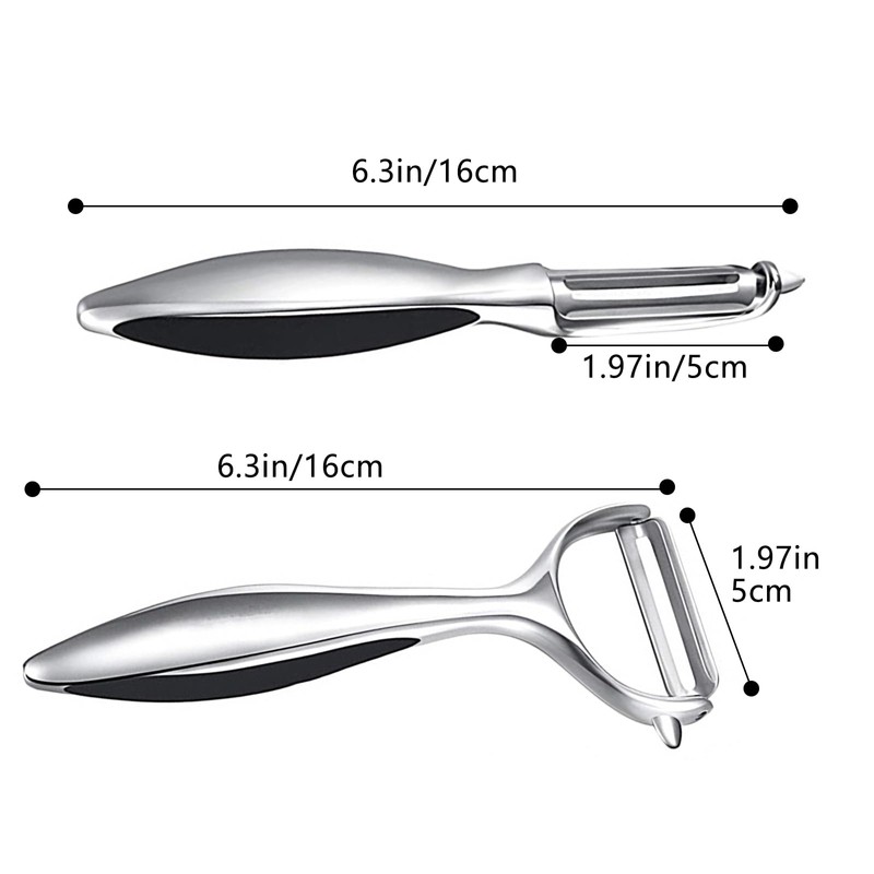 Vegetable Peeler Swivel Potato Peelers, Multifunction Peeler Set, Sharp Stainless
