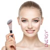ENERGY Kabuki Foundation Brush Angled Powder Foundation Brush for Face