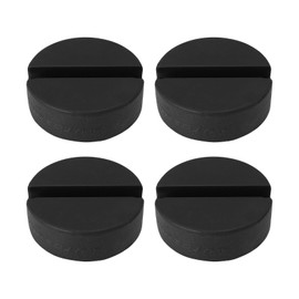 Be In Your Mind 4PCS 75mm Slotted Jack Pads 2-Ton Capacity Rubber Jack Lift Pads 10x10mm Slot for Vehicle Lifting Support Fits Most Jacks and Lifts