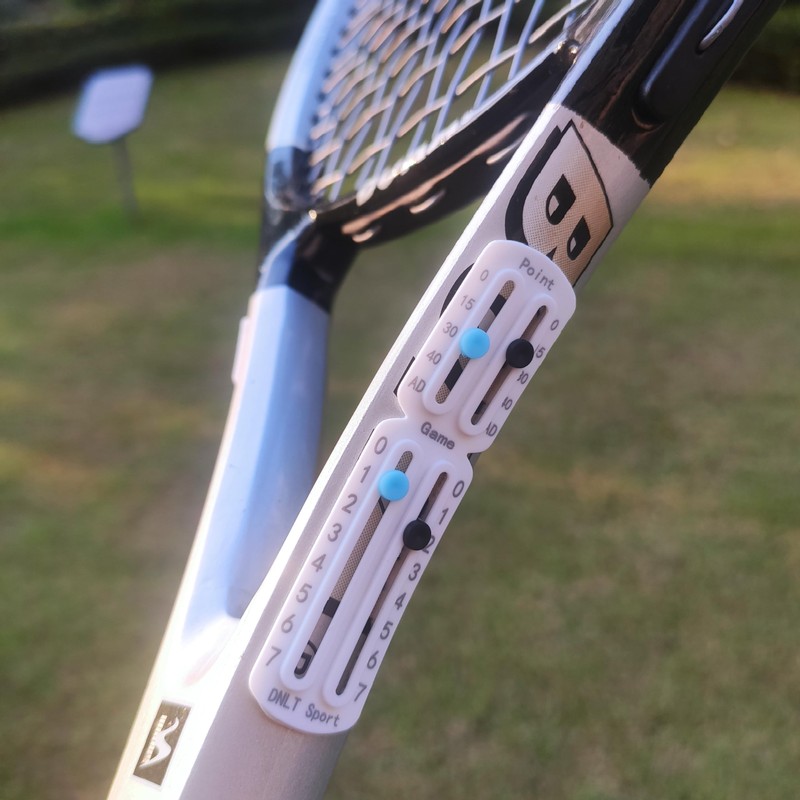 FUMELPRO Score Keeper for Tennis Racket and Padel,Easily Mounted Small