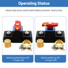 2Pcs Car Battery Cut Off Switch, Car Battery Power Cut