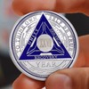CHURYUML CHURYUML 26 Year Sobriety Coin| Triplate Sobriety Chip| AA