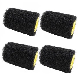 XWADJCD 4 Inch Drywall Compound Roller Cover 4 Pcs Drywall Texture Roller, Suitable for Covering Wall and Ceiling Surfaces