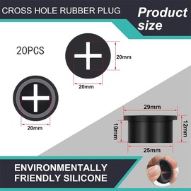 Slzhds 20 Pcs Ojales De Escritorio,Ojales de Computadora Flexibles,de Silicona Flexible Con Ojales De Goma,ojales De Cable Flexible,para Cable Para Oficina,para Escritorio,Mesa Y Otros Muebles