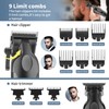 KEMEI Professional Hair Clippers for Men, Cordless Barber Clippers Set