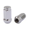 DCVAMOUS 24 PC 14x1.5 Lug Nuts Chrome 19mm Hex Compatible