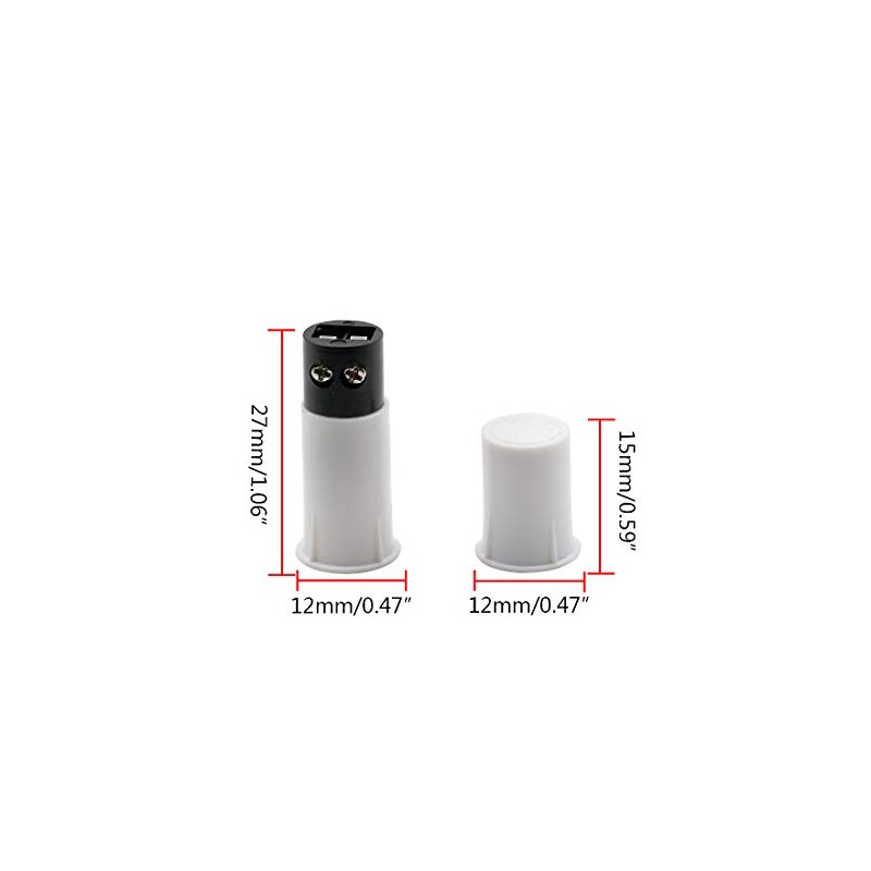 Hxchen MC-33C Normally Closed Recessed Window Door Contact Sensor Alarm