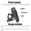350 Lumen Bike Light Set USB Rechargeable Cycling Front and