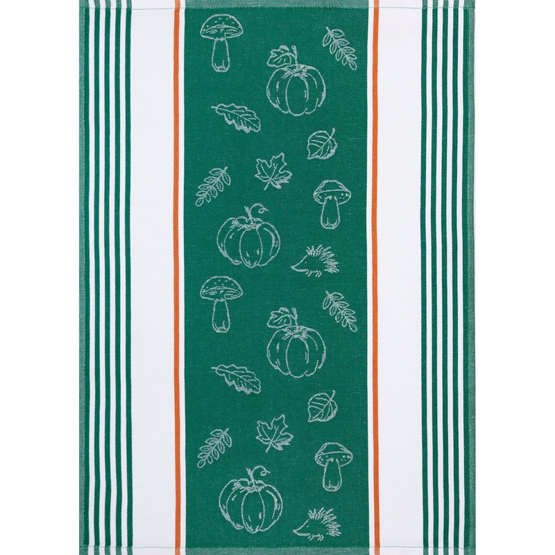Kracht Half-Linen Tea Towels Autumn 50 x 70 cm Pack