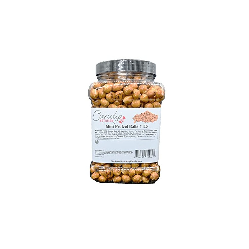 Candy Retailer Mini Pretzel Balls 1 Lb