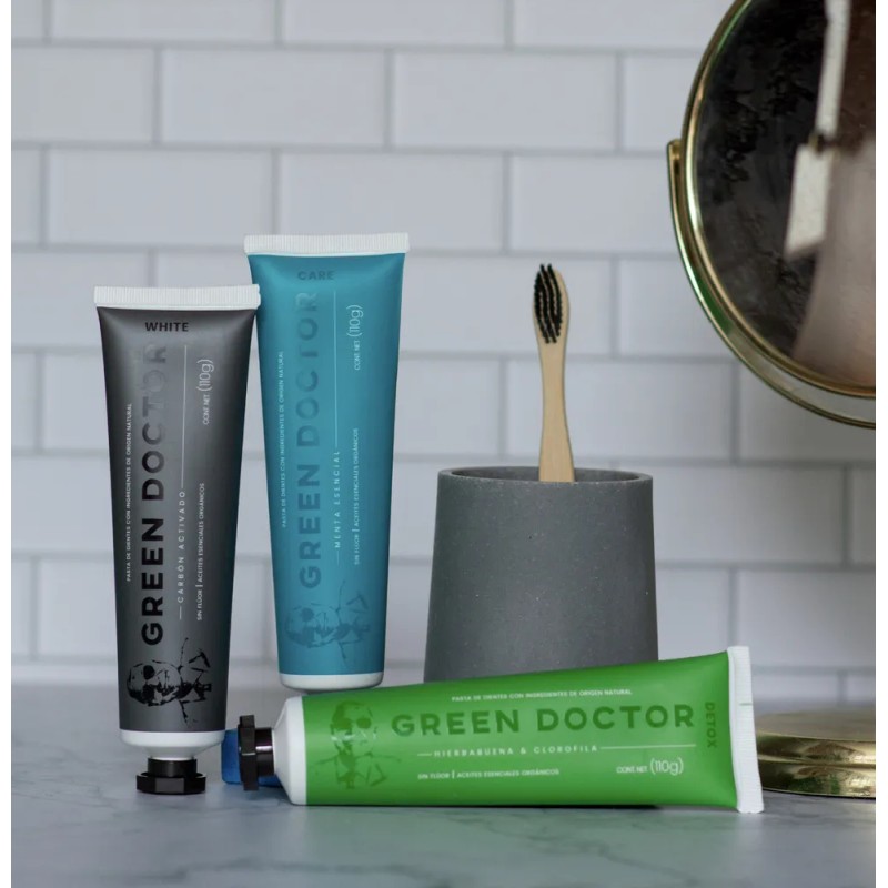 Pasta De Dientes sin Quimicos Con Clorofila | Green Doctor
