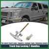 Motoforti 1 Set Garage Door T-Handle Lock Kit Shed Door