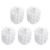 GERUIKE Toilet Brush Head, White, Replacement Brush Head for Toilet