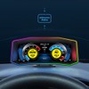 Snblzhef P4 OBD+GPS HUD Smart Multi-Function 6.2 Inch LCD Screen