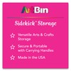 ArtBin 6815AG Mini Sidekick Tragetasche, tragbarer Kunst-und Handwerks-Organizer mit Griff,