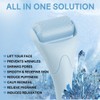 Ice Roller Face & Eyes, 2-in-1 Firming Massage, Reduces Puffiness