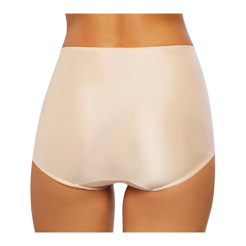 Bali womens Essentials Double Support Briefs, Light Beige, Large US