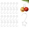 Pack of 60 Bauble Hangers for Christmas Tree Baubles, Christmas