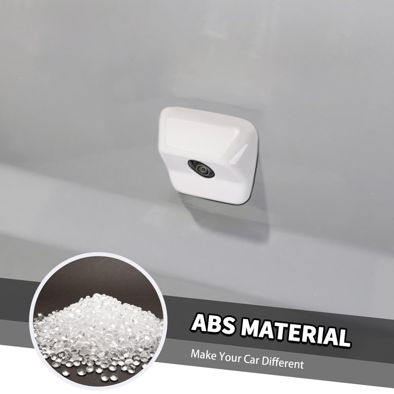 Jimen Tailgate Camera Rear Cover Trim Fit for Jeep Gladiator