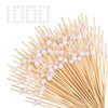 1000 Pcs Cocktail Picks Beads Fancy Toothpick for Appetizers 4.7