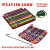 Pepperell Weaving Loom Retro Craft Kit, Red, 1 Count (Pack