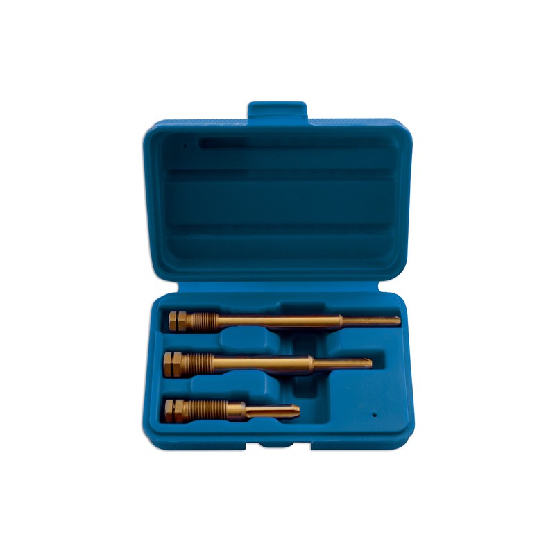 Laser 5154 Glow Plug Reamer Set 3pc, Blue