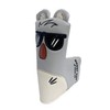 Putter Cover Headcover for Odyssey 2 Ball Mallet Pin Magnet