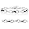 Vir Jewels 0.35 cttw Black Diamond Bracelet .925 Sterling Silver