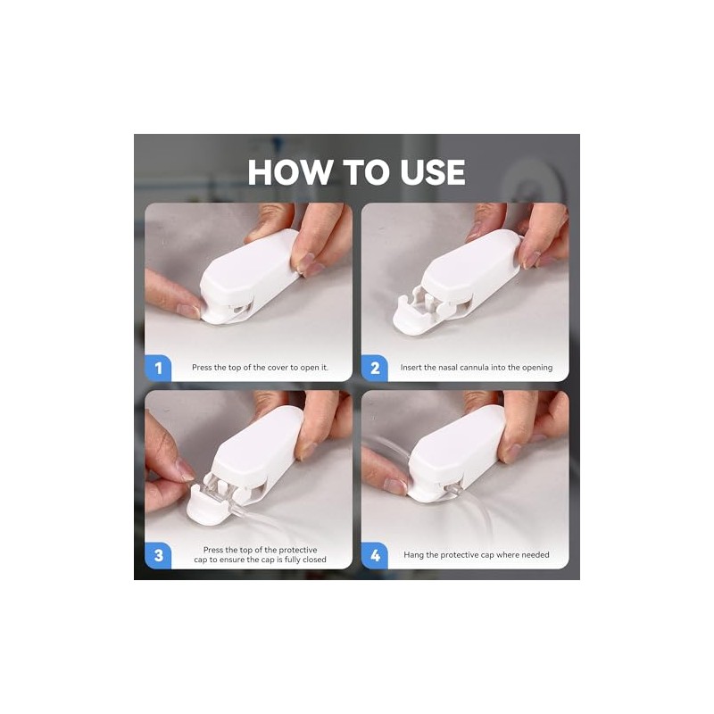Oxygen Nasal Cannula Protective Cover - Keep Your Tubing Clean