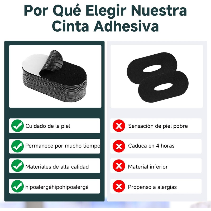 90 Tiras Bucales Antirronquidos, Cinta Bucal para Dormir