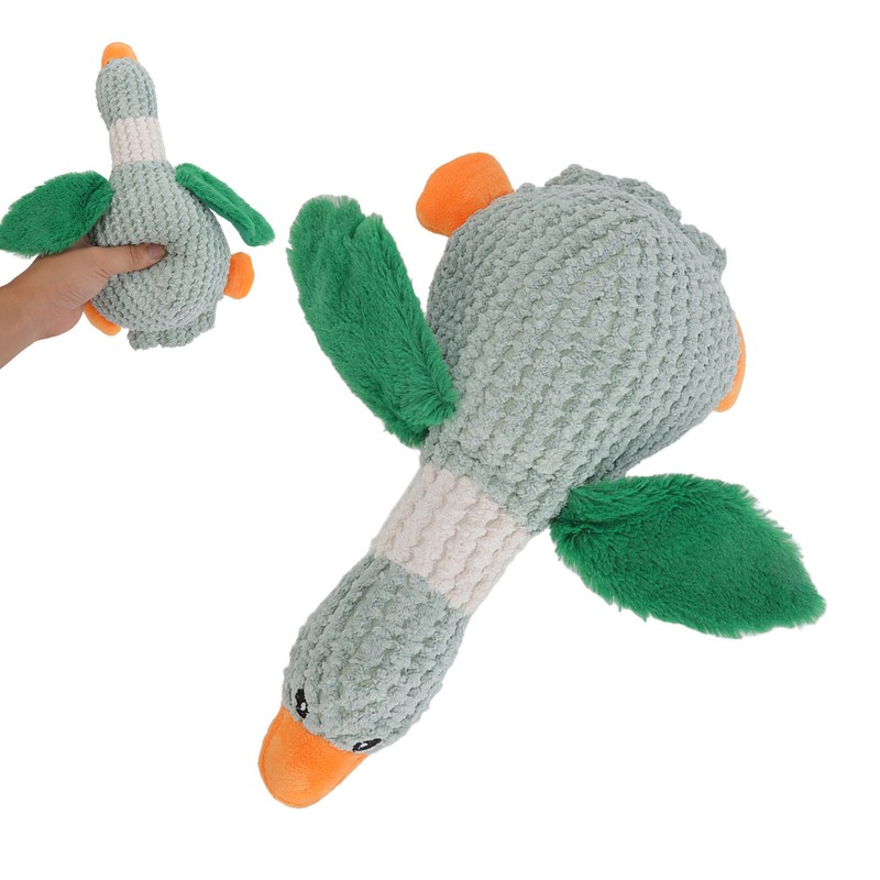 Wild Geese Squeaky Dog Toys Soft Safe Bite Resistant Dog