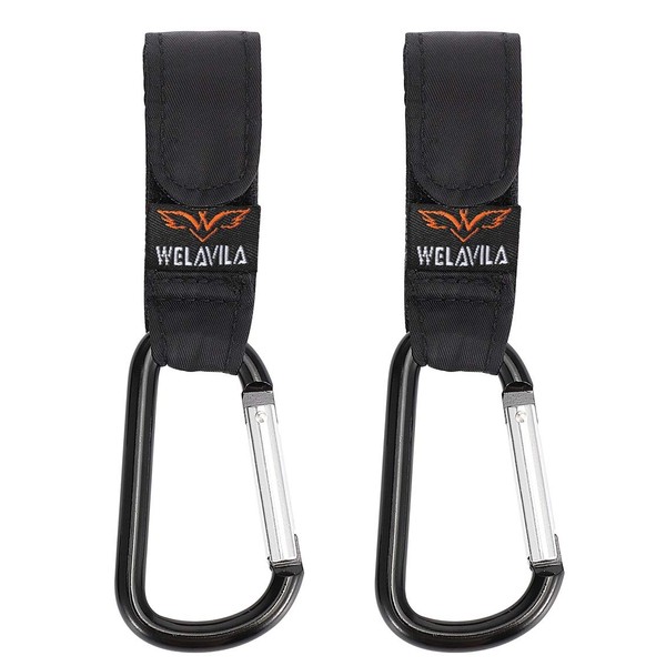 Pram Hooks, WELAVILA Pram Bag Hook for Attaching to Pram